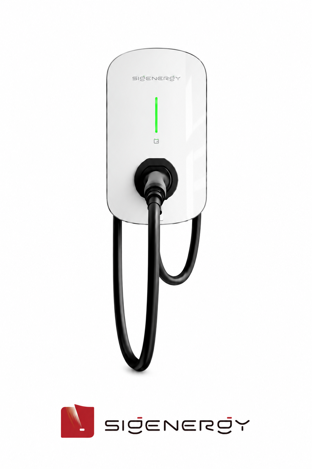Sigenergy - EV AC Charger 22 kW three phase 4G 5m cable type 2 white- Sigen EVAC 22 4G T2-WH